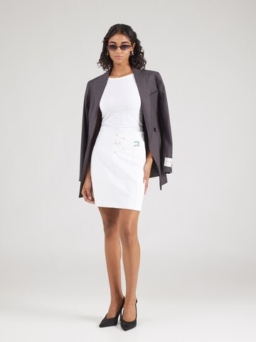 Elisabetta Franchi Spódnica w kolorze biały