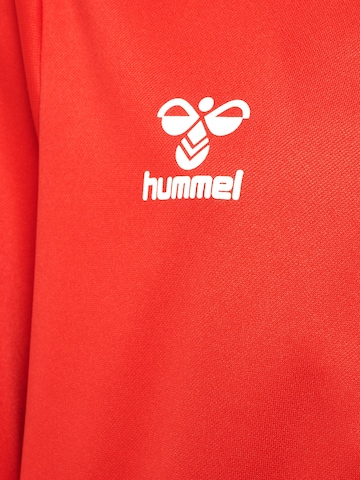Hummel Sportief sweatvest 'ESSENTIAL' in Rood