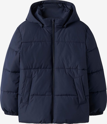 TWO SOON Winter jacket in Blue: front