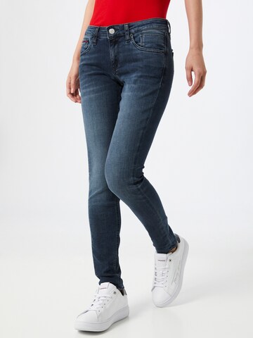 Tommy Jeans Skinny Jeans 'Scarlett' in Blauw: voorkant