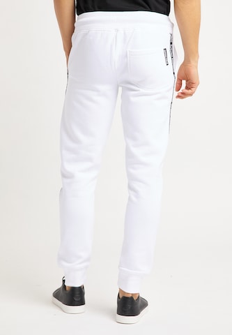 BRUNO BANANI Tapered Broek 'Ellis' in Wit