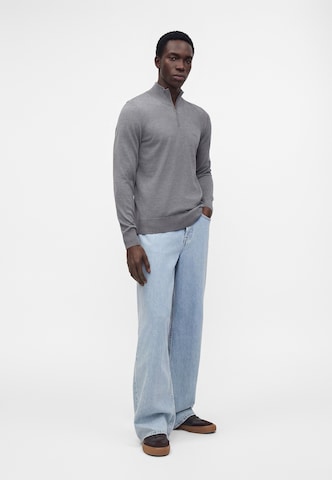 BOSS Sweater 'Ebenji' in Grey