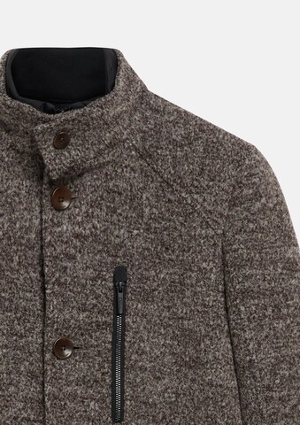 s.Oliver Between-seasons coat in Brown: front
