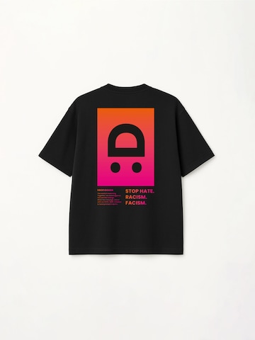 DROP.GOODS Oversized Shirt 'Statement' in Black