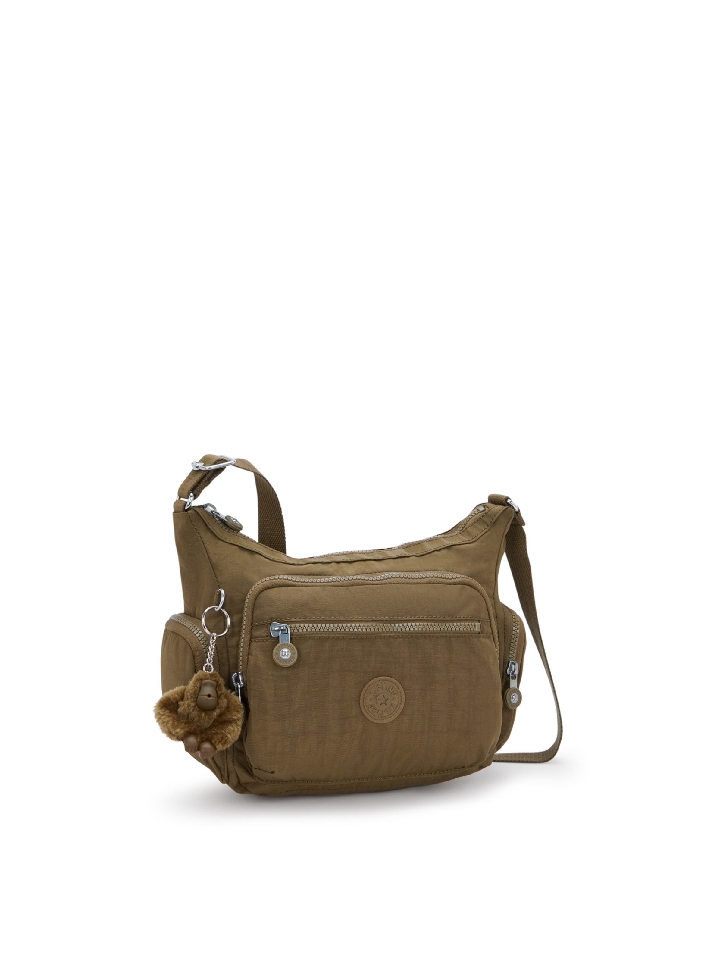 KIPLING - Bolso de hombro 'Gabbie S' en verde