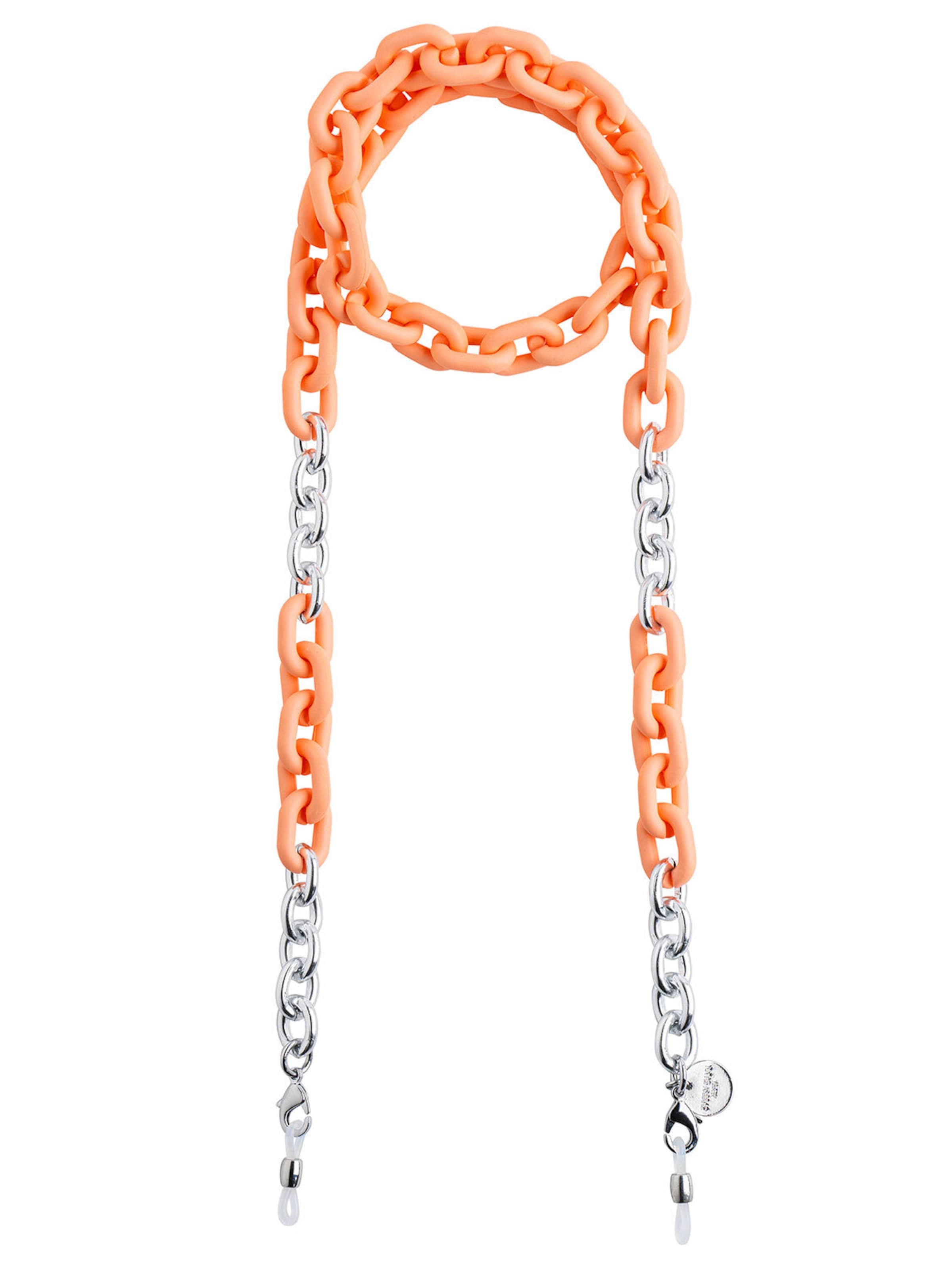 Cheeky Chain Munich Ketting 'Lio' in Oranje: voorkant