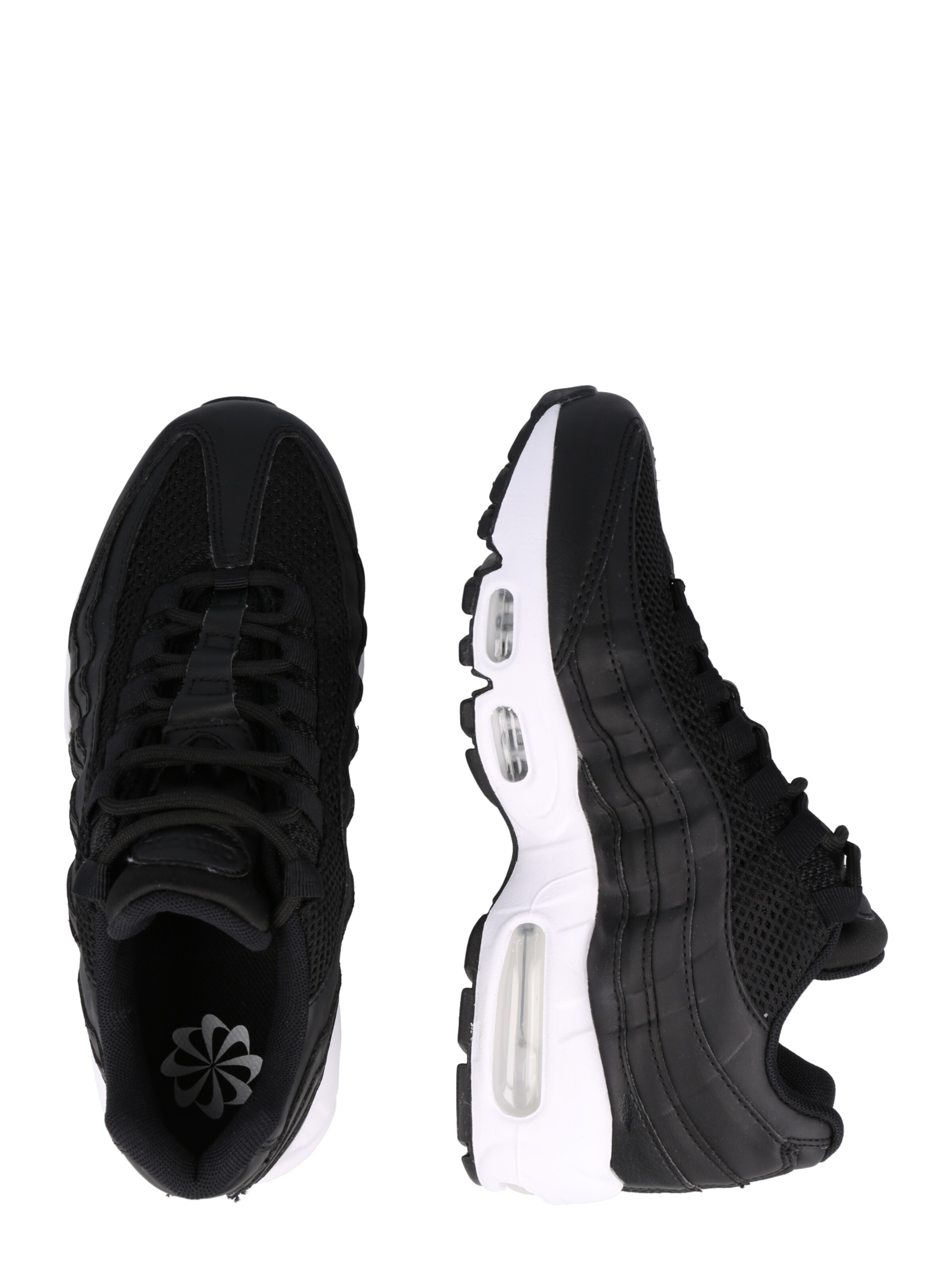Baskets basses 'Air Max 95' Nike Sportswear en noir