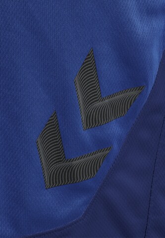 Hummel Regular Sports trousers 'Lead Poly' in Blue