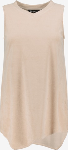 Ulla Popken Top in Beige: voorkant