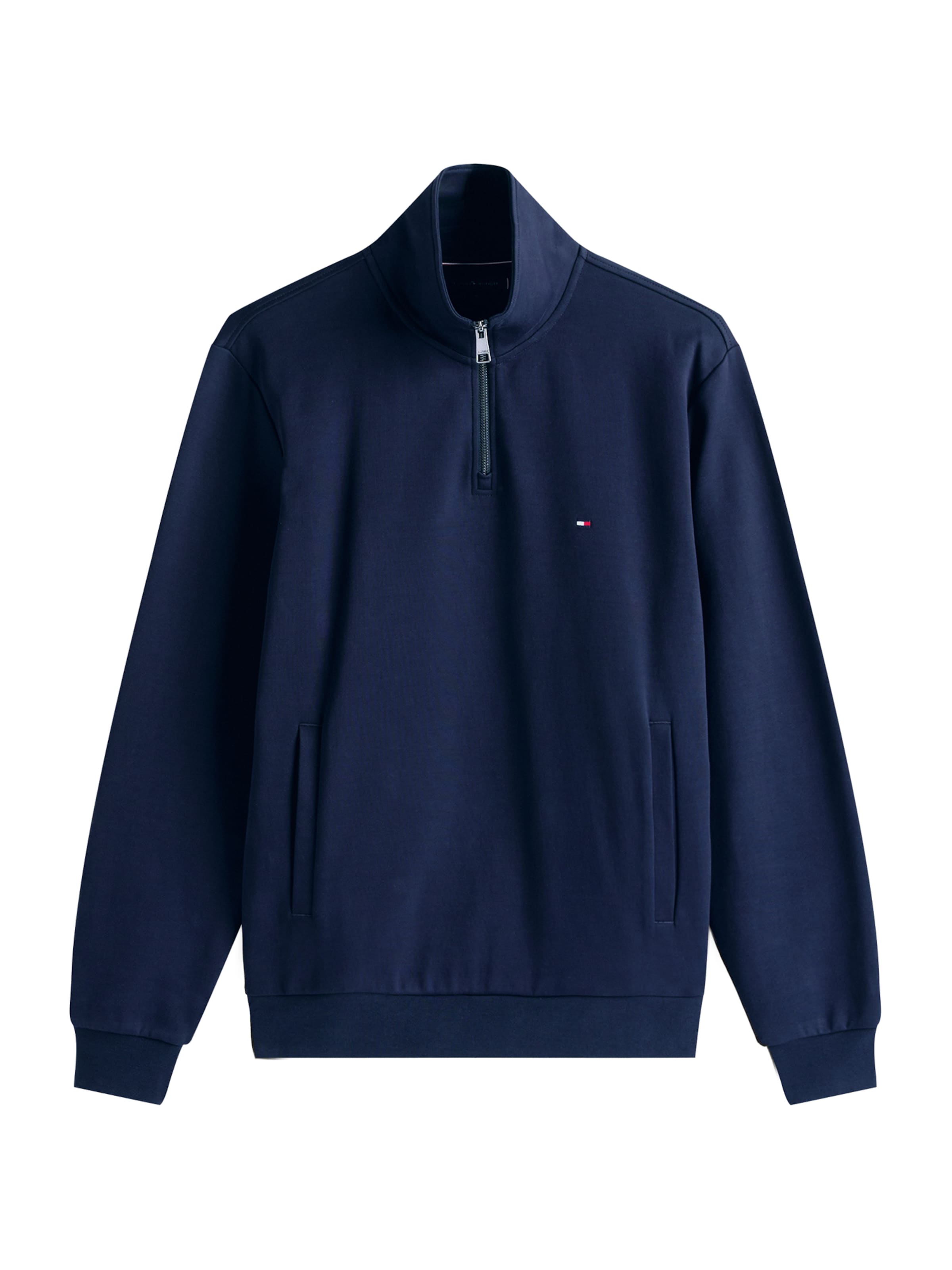 Sweat-shirt 'ESSENTIAL' TOMMY HILFIGER en bleu : devant