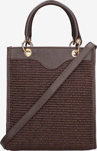 Borsa a mano di Roberta Rossi in marrone: frontale