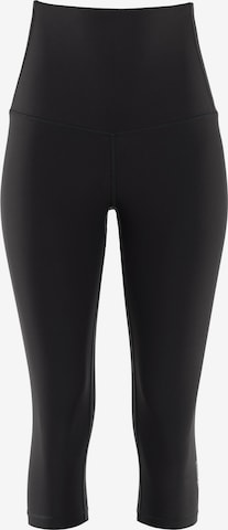 Winshape - Slimfit Calças de desporto 'HWL212C' em preto: frente