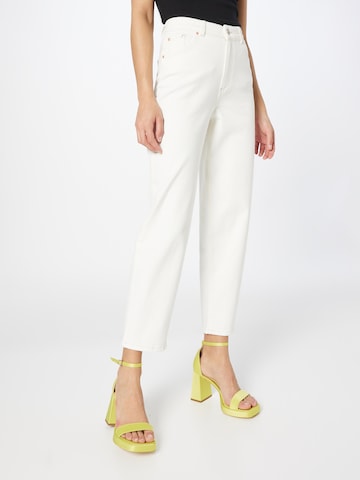 OUI Regular Jeans in White: front