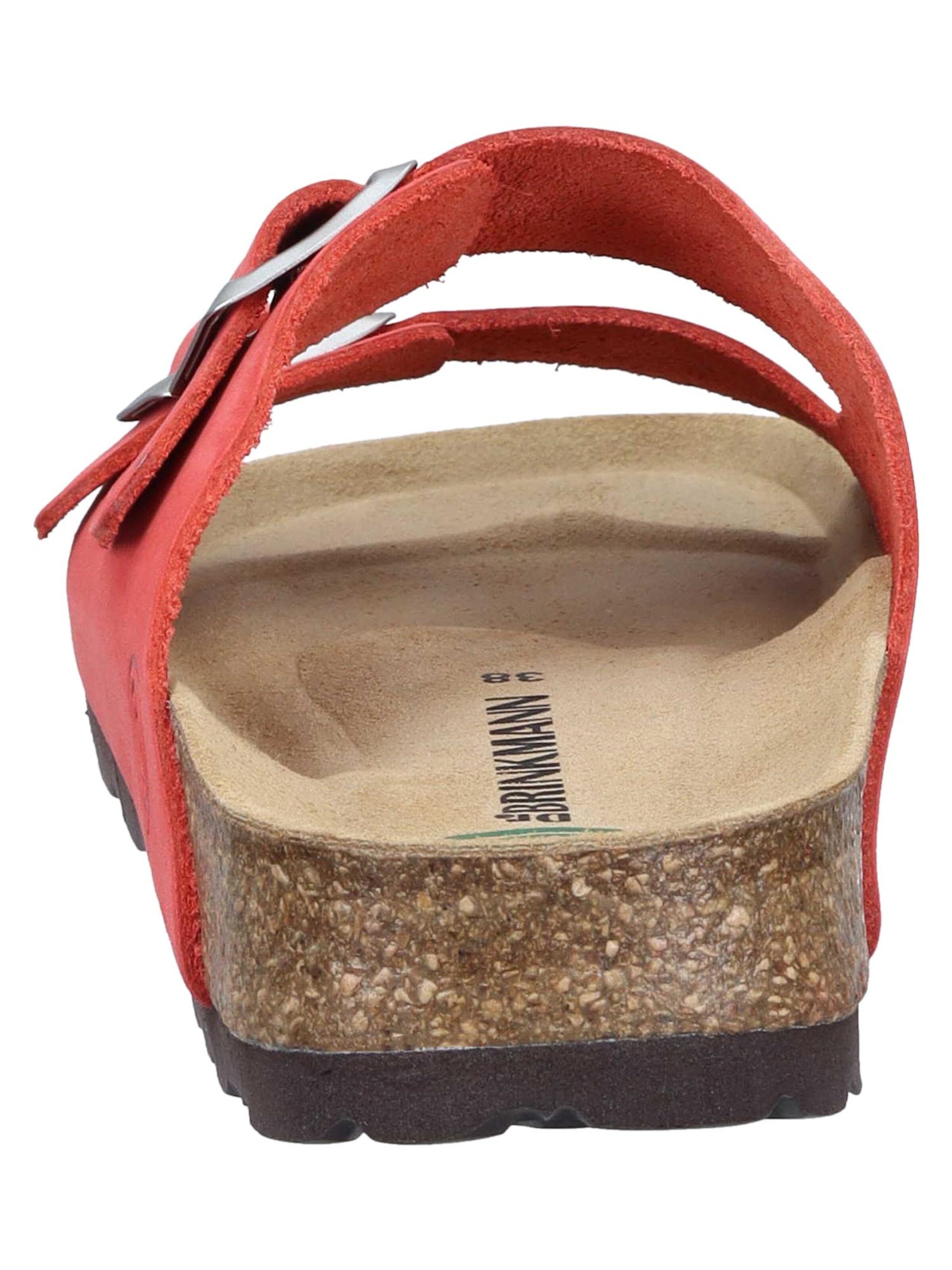 DR. BRINKMANN Mules 'Bonillo' in Red