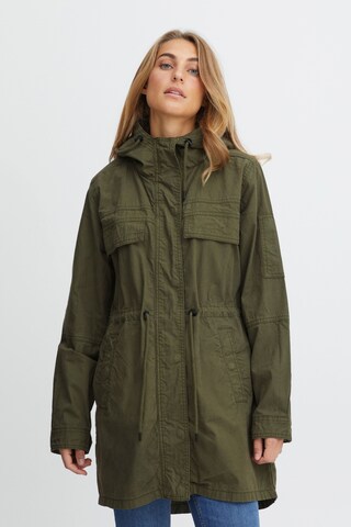 Parka mi-saison 'Harlow' Fransa en vert : devant