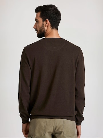 Pull-over Funky Buddha en marron