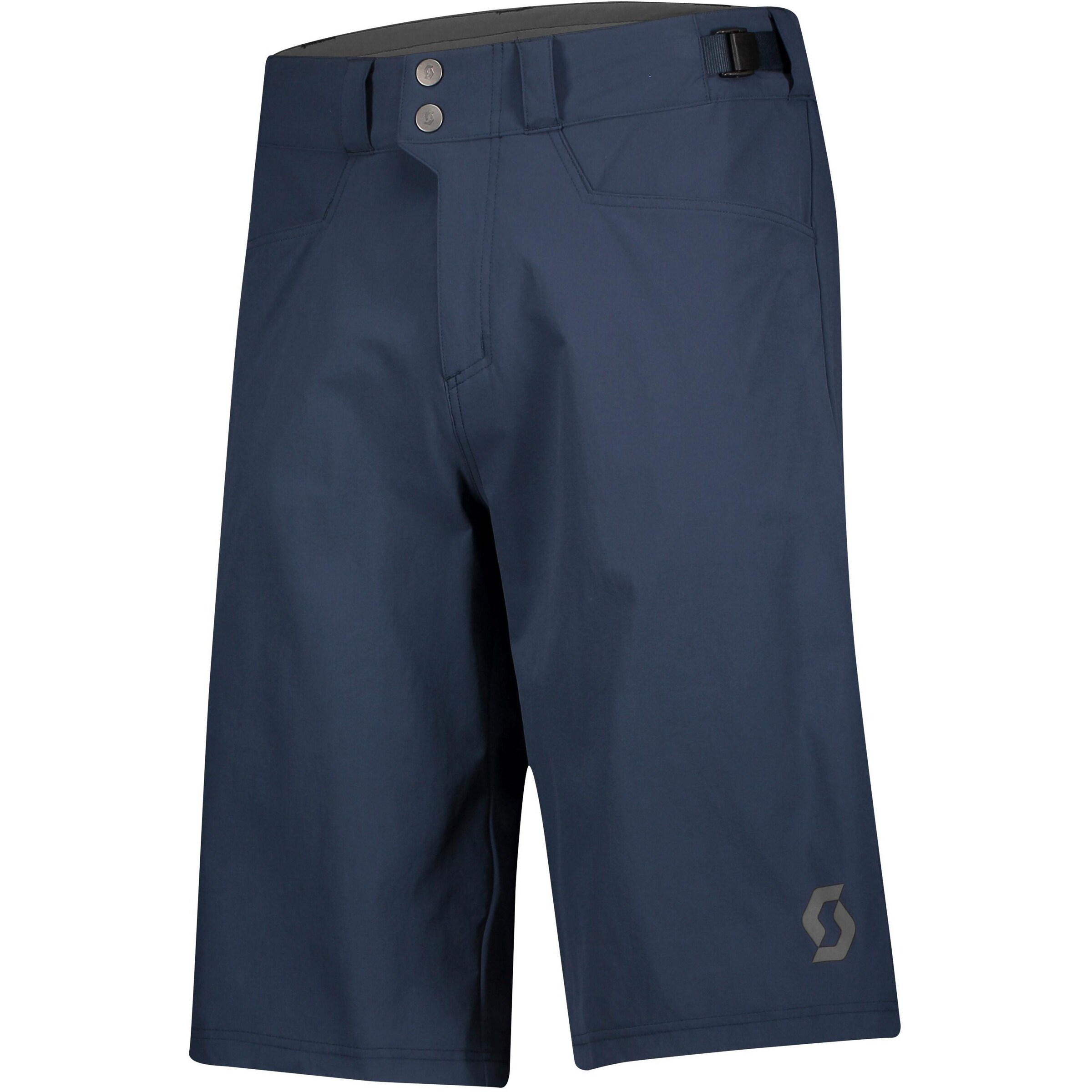 SCOTT Regular Shorts 'Trail Flow' in Blau: Vorderseite