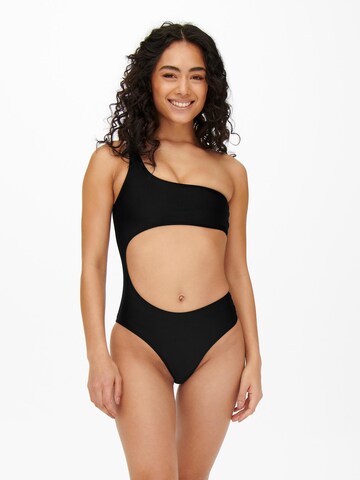 ONLYBustier Jednodijelni kupaći kostim - crna boja