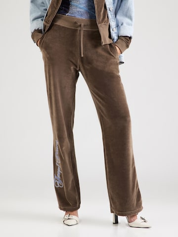 JOOP! Jeans - Loosefit Pantalón 'Trixa' en verde: frente