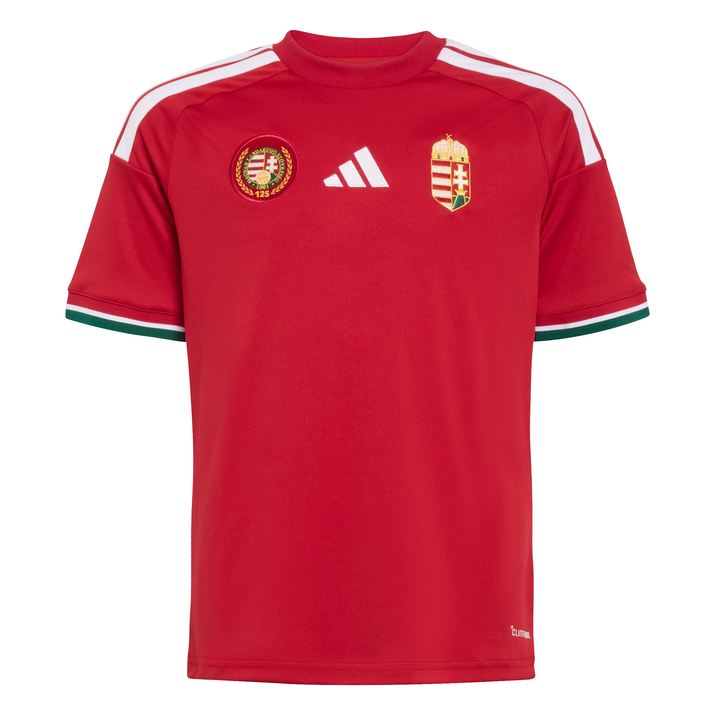 T-Shirt fonctionnel 'Hungary 26 Home Kids' ADIDAS PERFORMANCE en rouge : devant