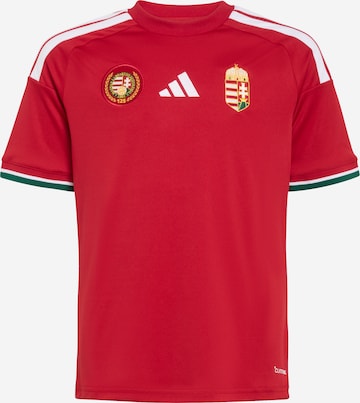 ADIDAS PERFORMANCE Toiminnallinen paita 'Hungary 26 Home Kids' värissä punainen: etupuoli