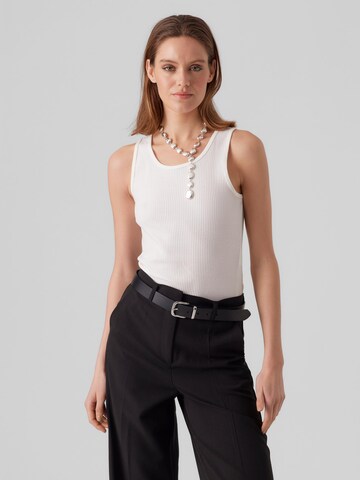 Top 'EMMA' di VERO MODA in bianco: frontale