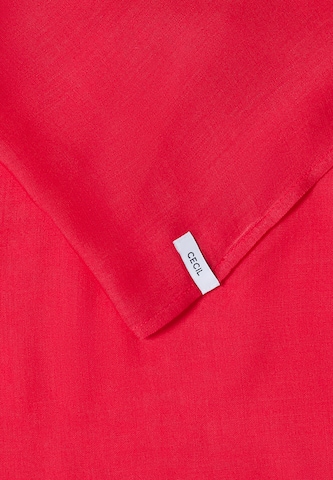 CECIL Tube Scarf in Red