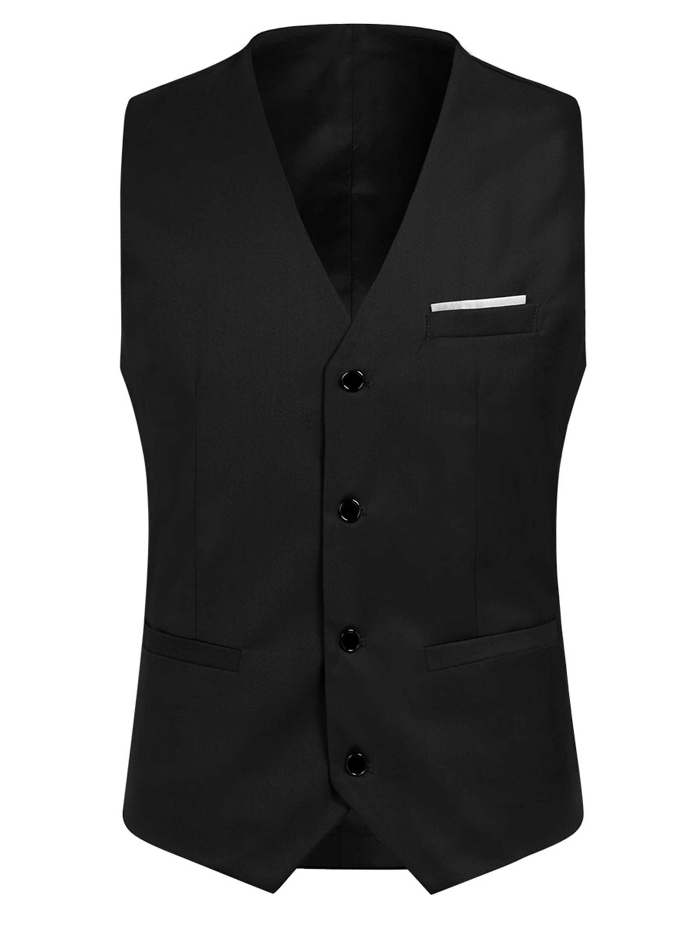 YOUTHUP Slim fit Suit 'Drittel' in Black