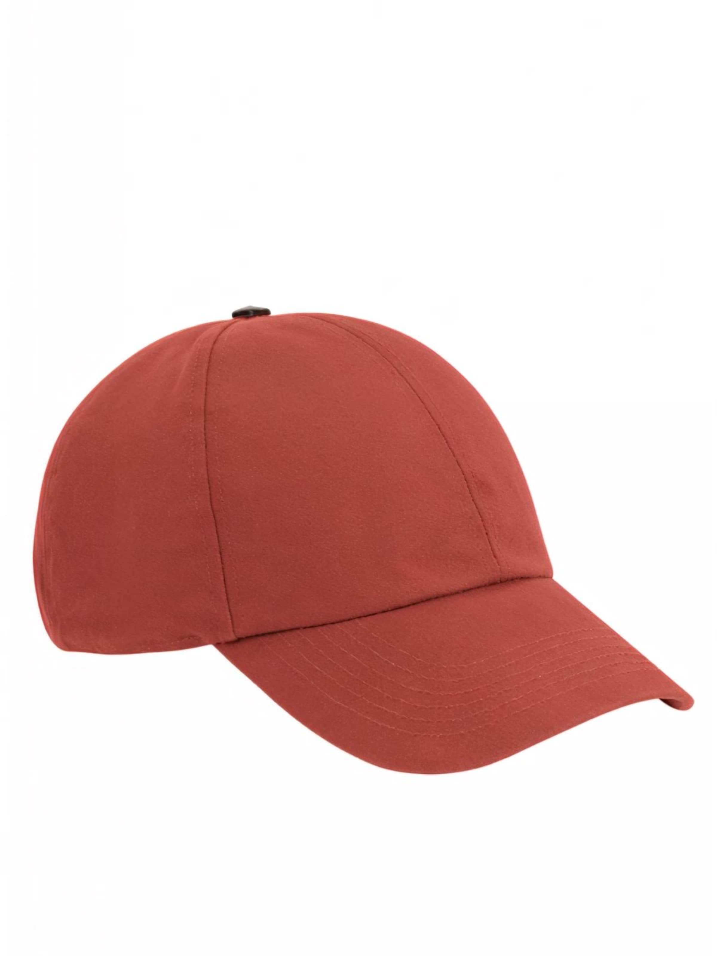 Lou-i Cap 'Dad Cap aus Bio-Baumwolle' in Orange: front