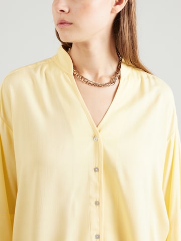 Soft Rebels Blouse 'Pansy' in Geel