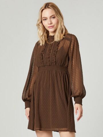 Robe 'Jella' Guido Maria Kretschmer Women en marron : devant