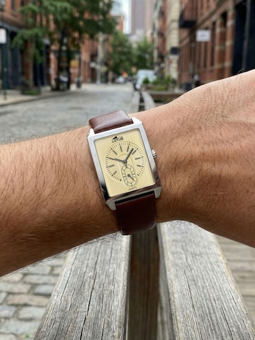 Lotus Analoog horloge 'Watch Square Series' in Goud