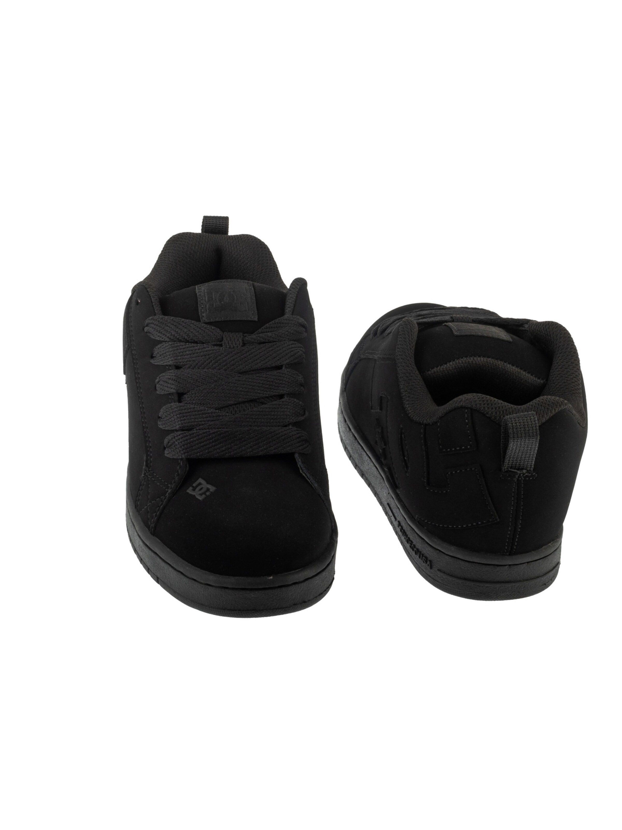 DC Shoes Nizke superge 'Court Graffik' | črna barva