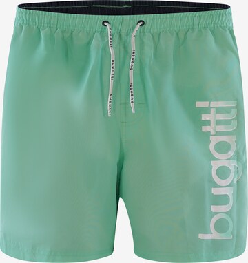 bugatti Board Shorts ' Giovanni ' in Green: front