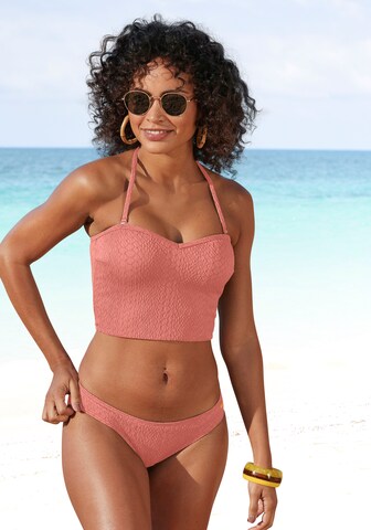 JETTE T-shirt Bikini in Orange: front