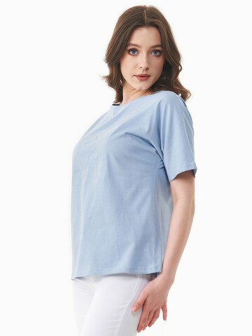Organication T-Shirt in Blau