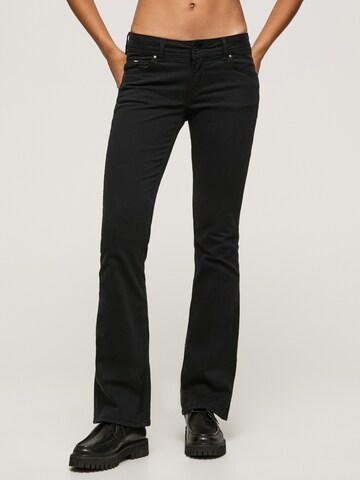 Pepe Jeans Flared Jeans 'NEW PIMLICO' in Black: front