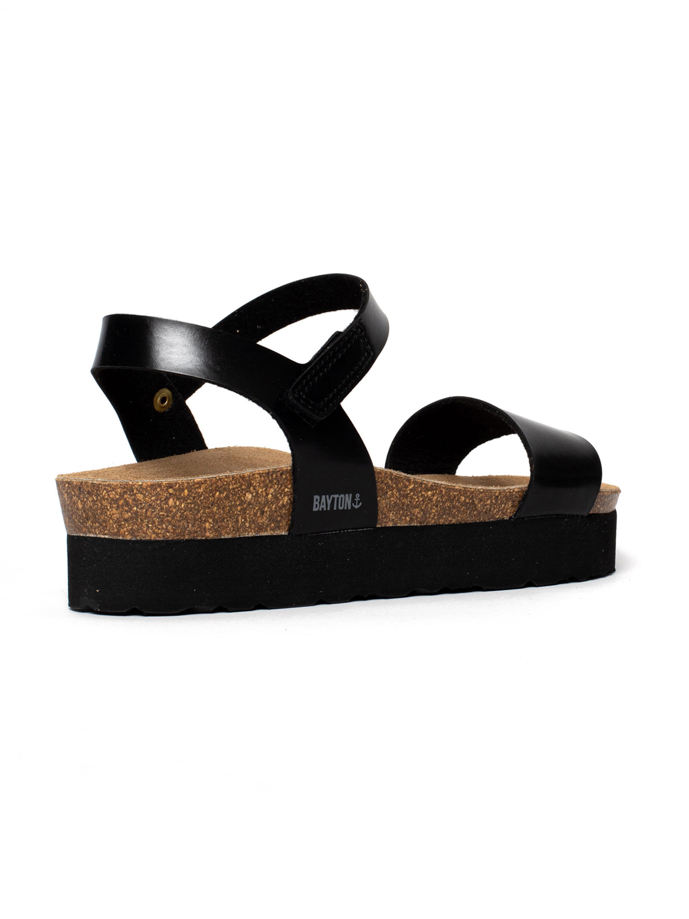 Sandales 'Almeria' Bayton en noir