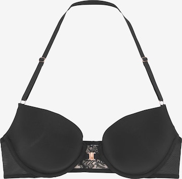 Invisible Soutien-gorge JETTE en noir : devant