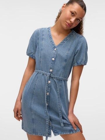 Robe-chemise 'VMJanet' VERO MODA en bleu : devant
