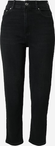 Gina Tricot Loosefit Jeans in Zwart: voorkant