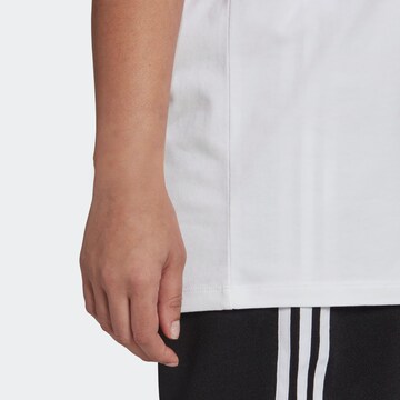 T-shirt 'Adicolor Classics Trefoil ' ADIDAS ORIGINALS en blanc