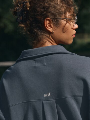 self. Sweatshirt in Blauw