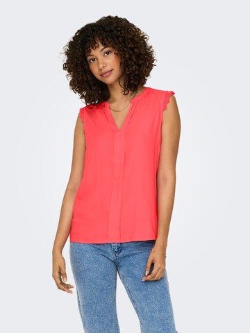 ONLY - Blusa 'KIMMI' en rojo: frente