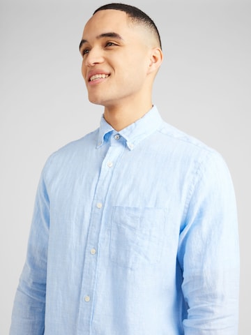 GANT Regular fit Overhemd in Blauw