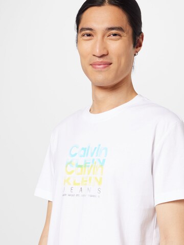 Calvin Klein Jeans T-Shirt in Weiß