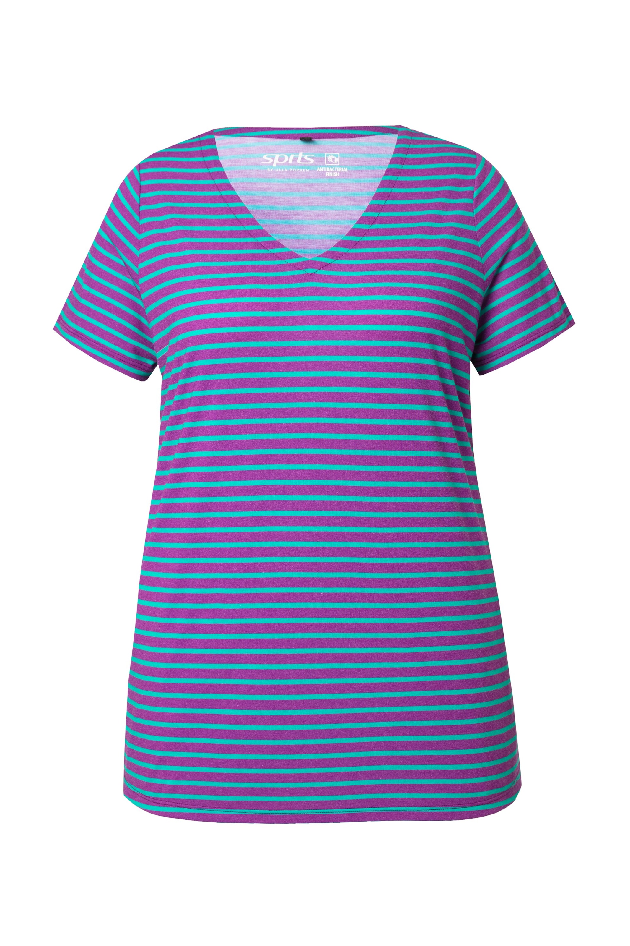 Ulla Popken T-Shirt in Lila: Vorderseite