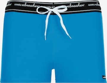 wavebreaker Swim Trunks in Blue: front
