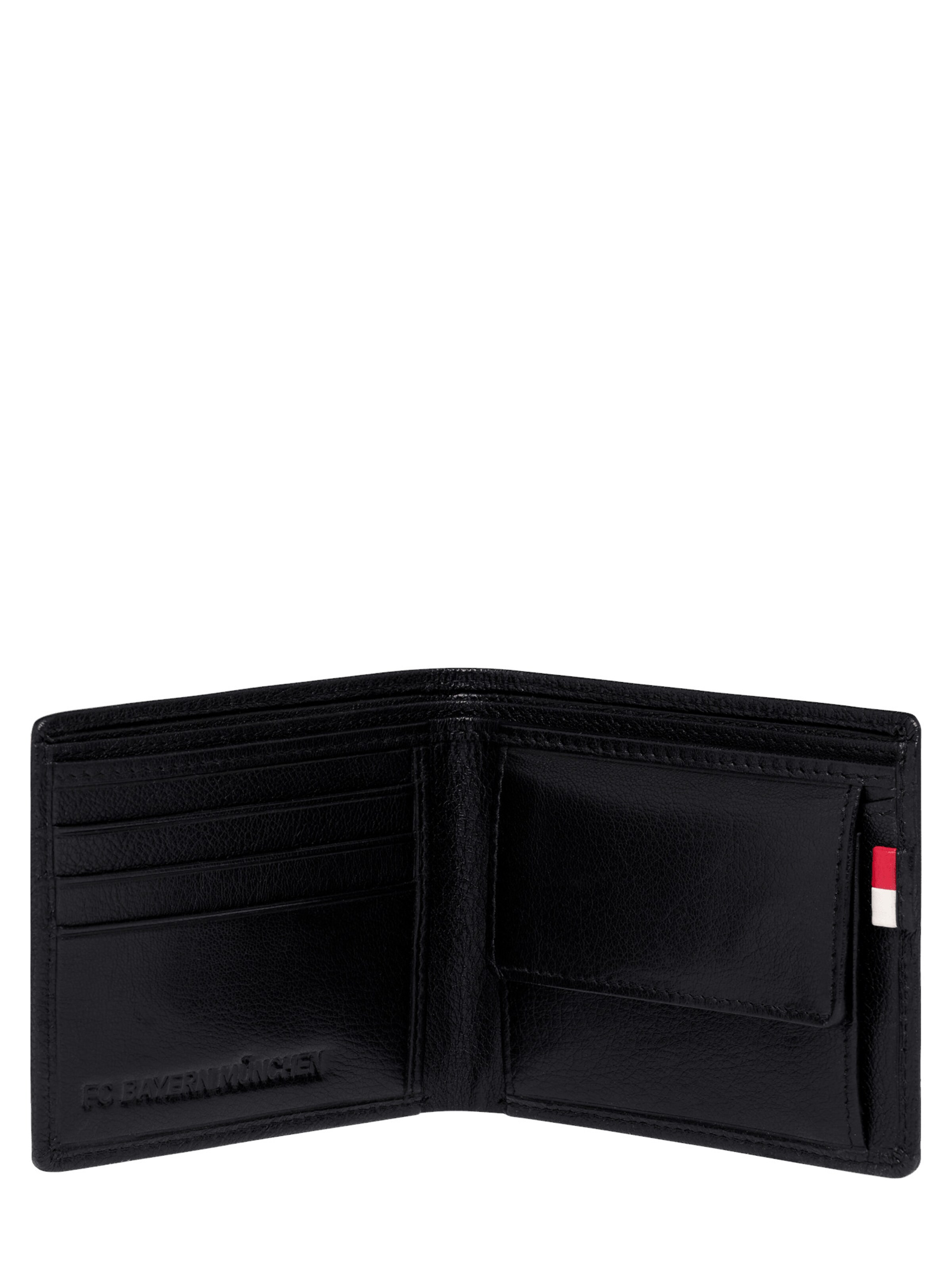 FC BAYERN MÜNCHEN Portemonnaie in Schwarz