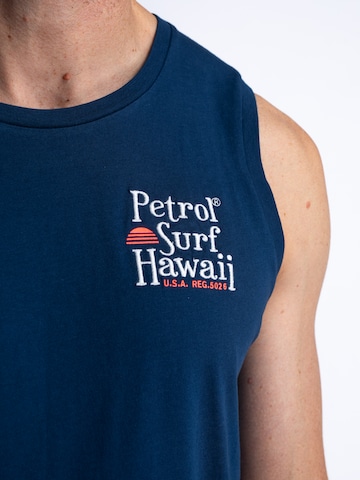 T-Shirt Petrol Industries en bleu